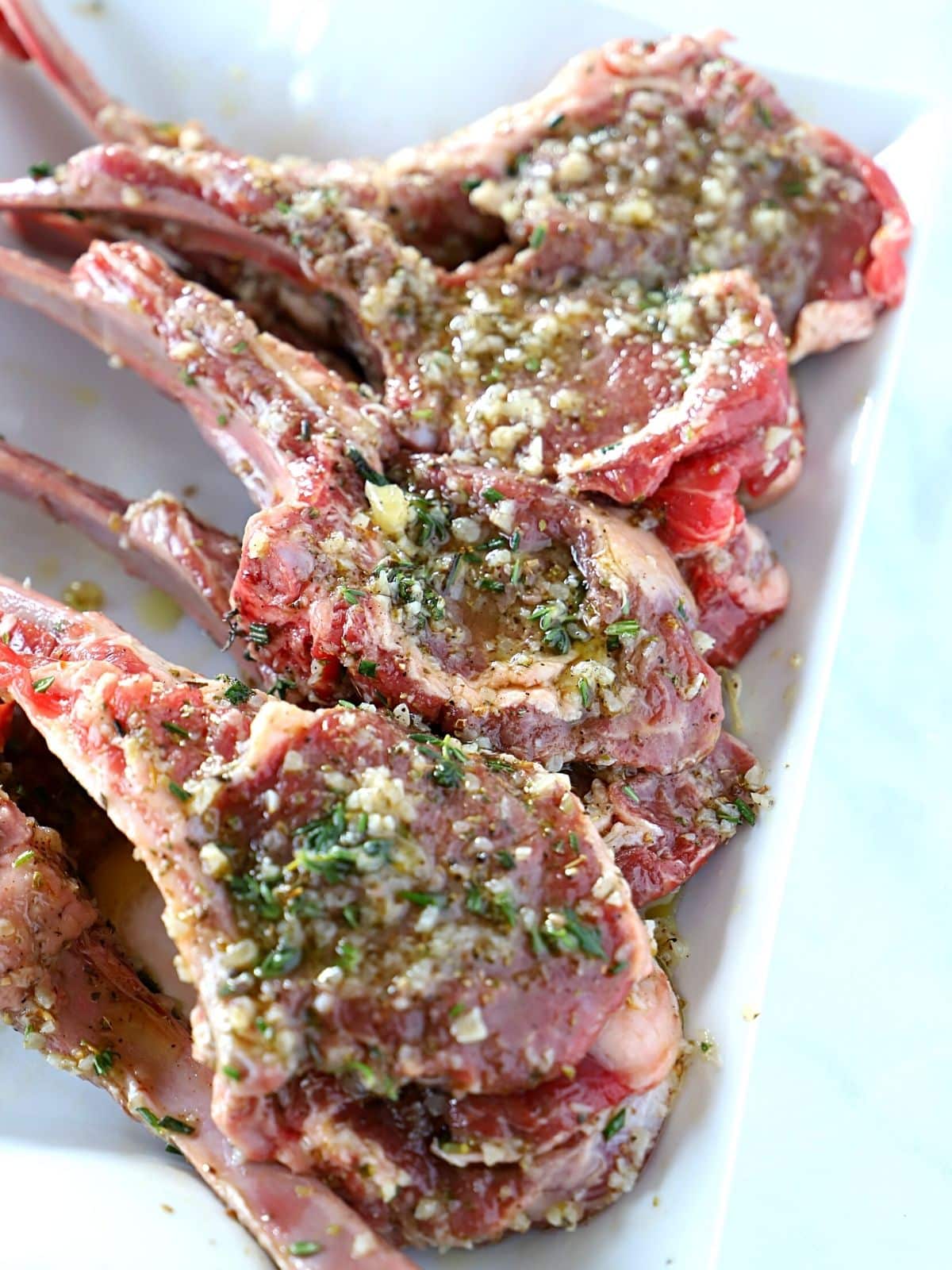 LAMB CUTLETS MARINATED /KG