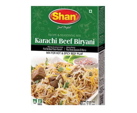 Shan Beef Biryani Mix 60gm