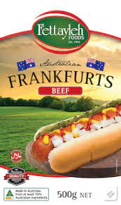 Fettayleh FRANKFURTS BEEF (HOTDOG) 500g