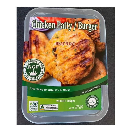 AGF Chicken Patty/Burger 300G