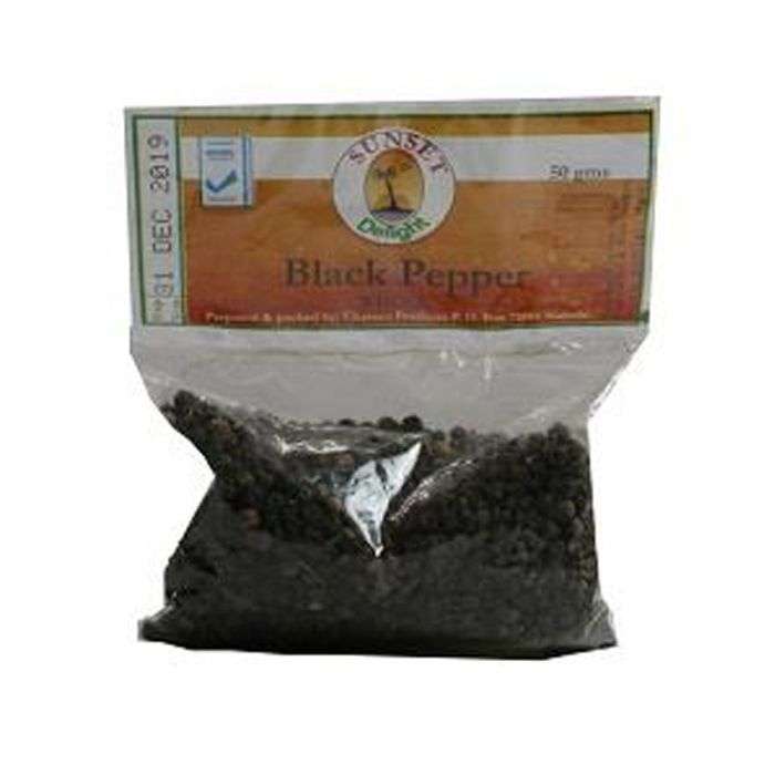 Delight Black Pepper Whole 50Gm