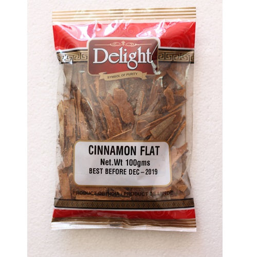 Delight Cinnamon Stick Flat 100Gm