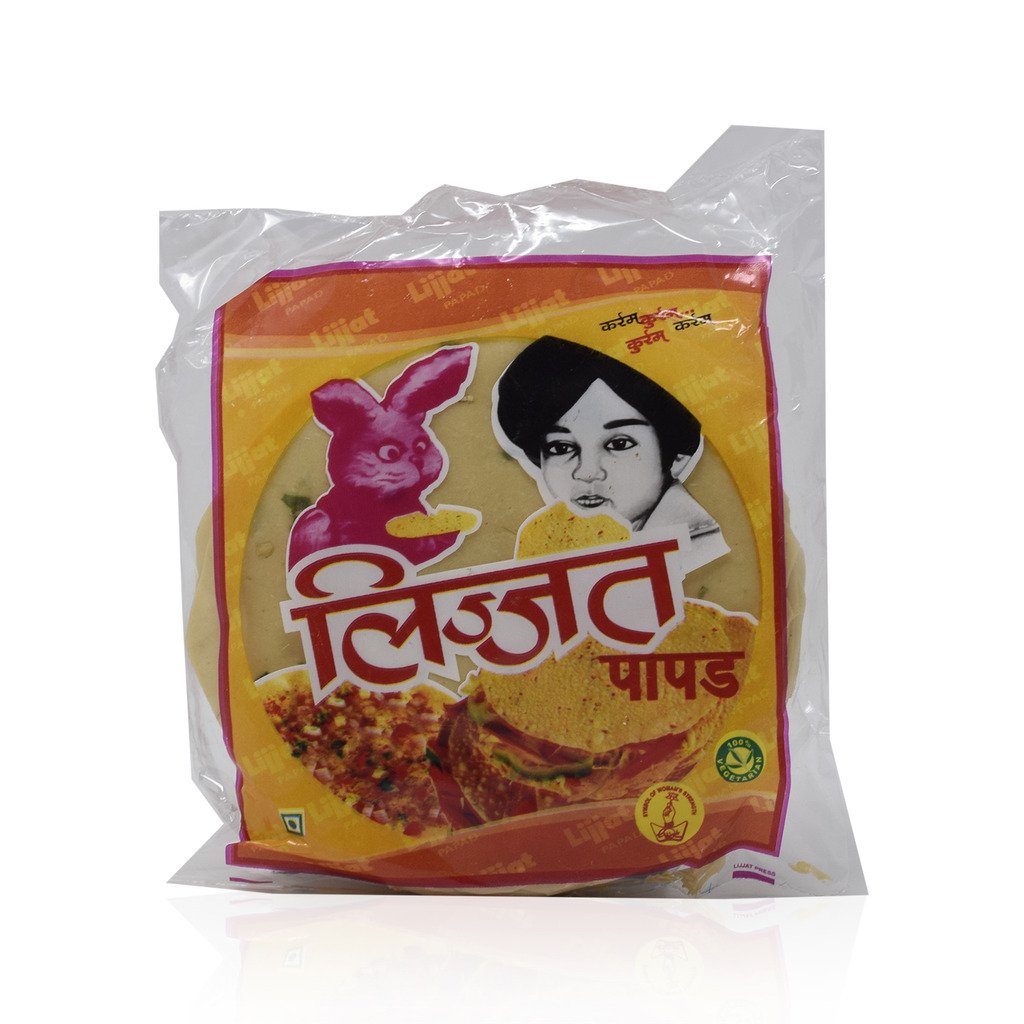 Lijjat Cumin Papad 200Gm