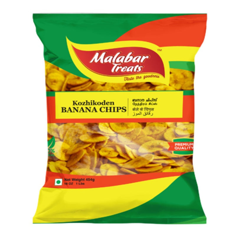 Mt Banana Chips 454G