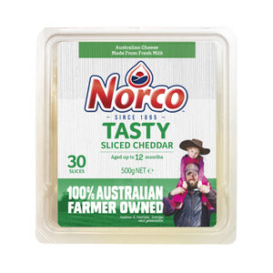 Norco Natural Cheese 12 Slices