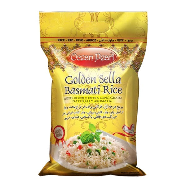 Ocean Rice OCEAN PEARL GOLDEN SELLA BASMATI RICE 5KG – Rumi Supermarket