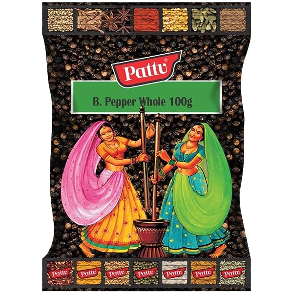 Pattu Black Pepper Whole 100G