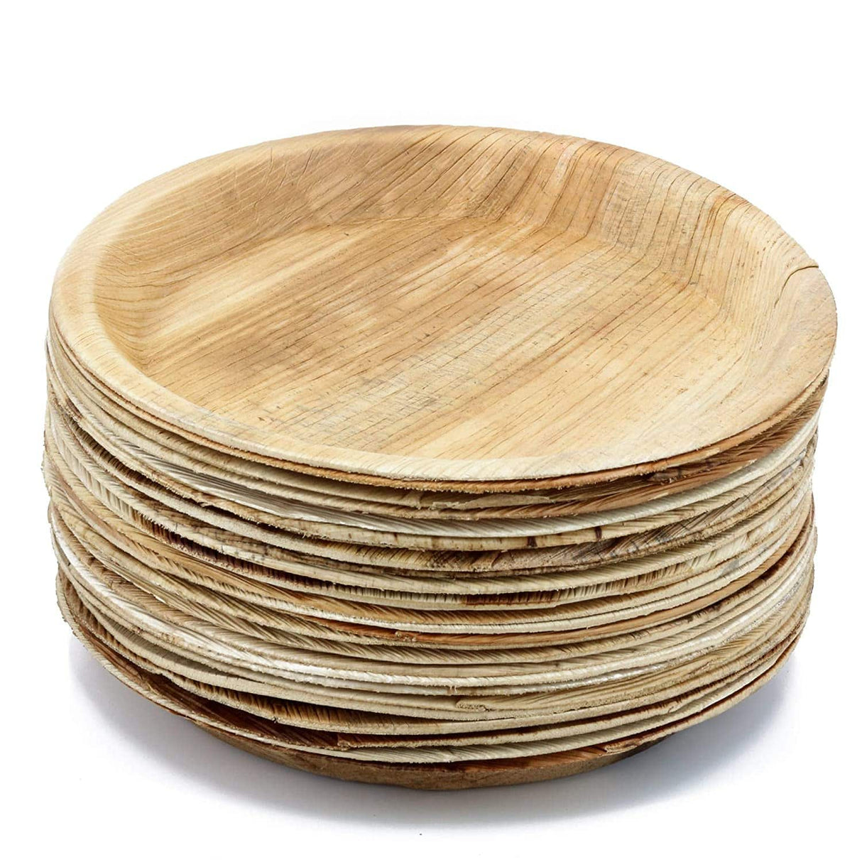 Viya Biodegradable Round Plate 25Pcs