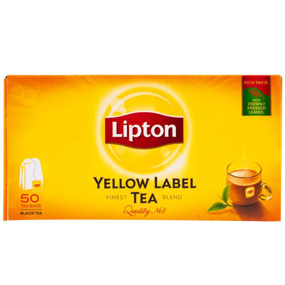 Lipton Yellow Label 50 Tea Bags – Rumi Supermarket