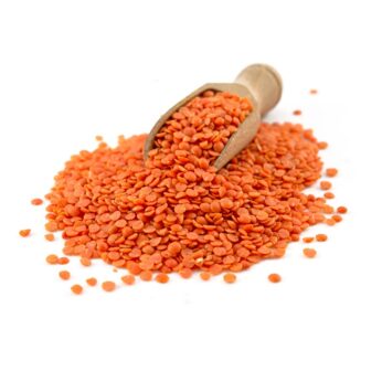 RED LENTIL WHOLE WITH SKIN  1KG