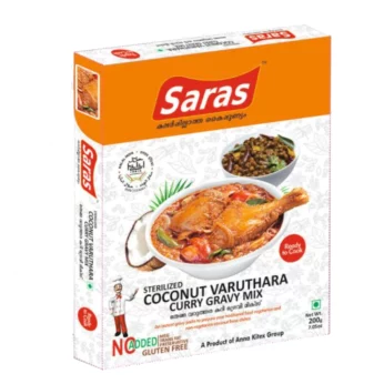 Saras Coconut Varuthara 100G