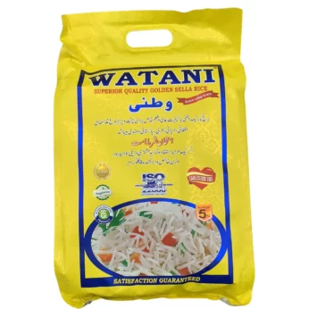 Watani Superior Quaility Golden Sella Rice 5Kg